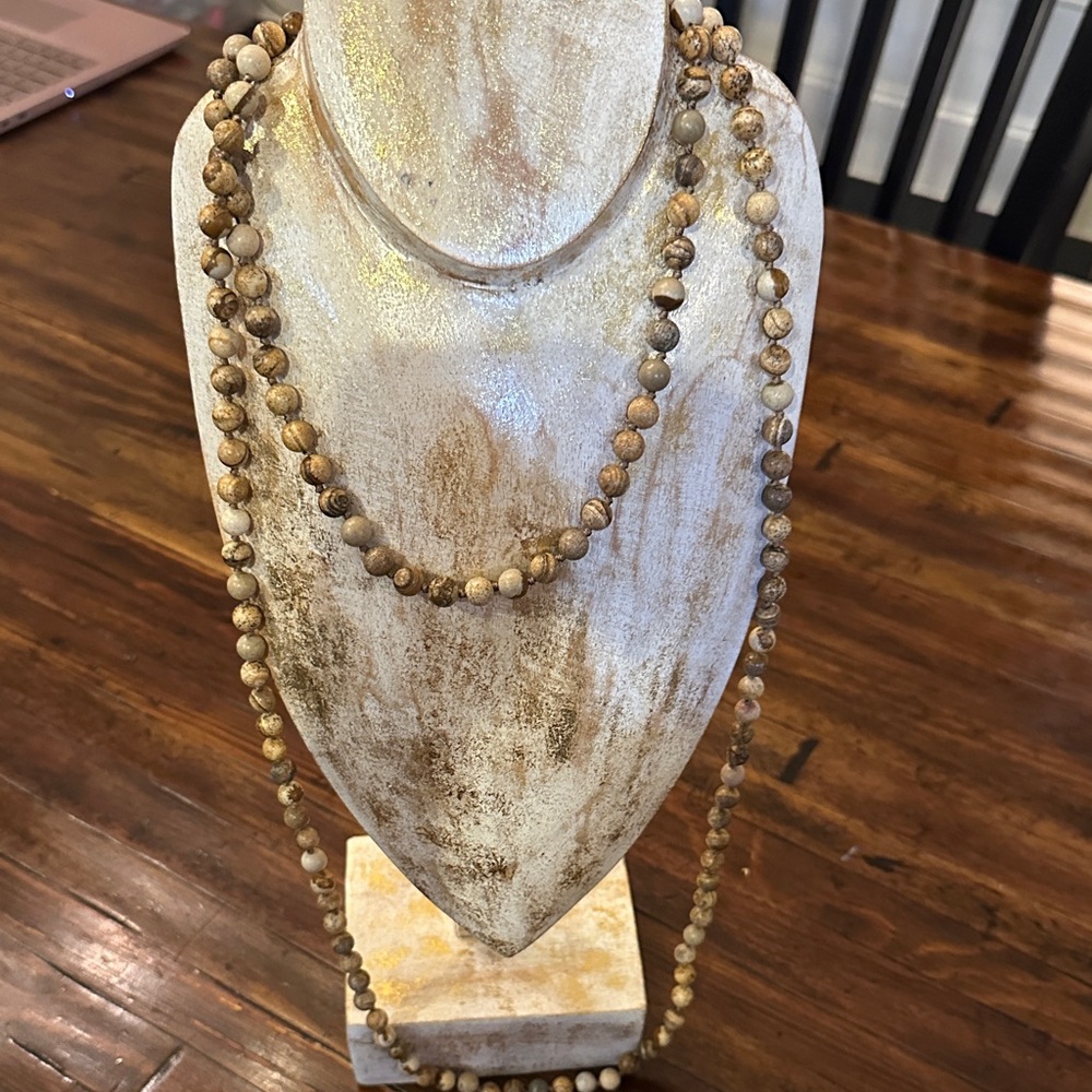 Chic Natural Stone Necklace